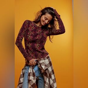 Free People We the Free Pretty Little Floral Thermal